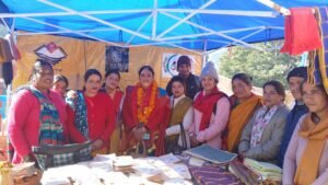 श्री केदार शीतकालीन यात्रा-2025 के शुभारम्भ पर स्थानीय उत्पादों की भव्य प्रदर्शनी