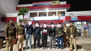 सार्वजनिक स्थानो व ढाबो में बैठकर जाम छलकाना युवको को पडा भारी, ज्वालापुर पुलिस ने कुल 22 व्यक्तियों को मौके से पकड़ कर किया चालान