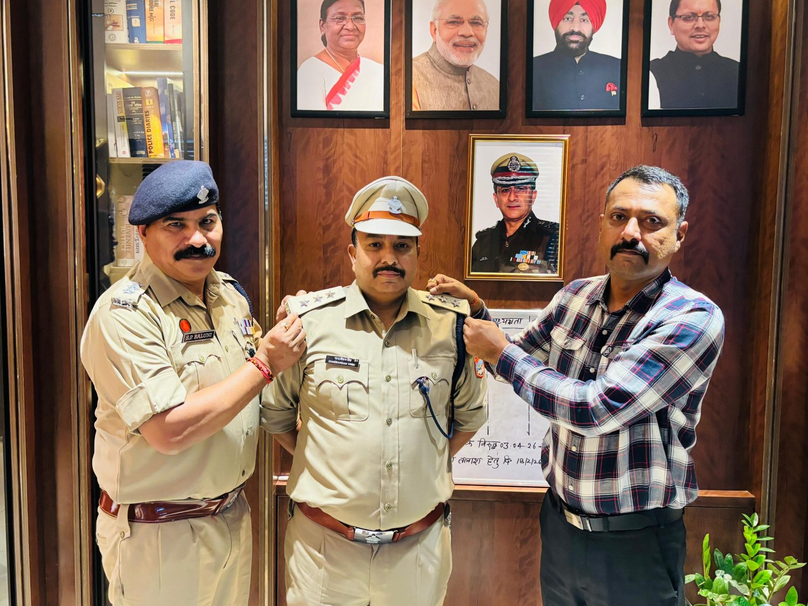 इंस्पेक्टर से Dy. S.P बने हरिद्वार के पुलिस अधिकारी