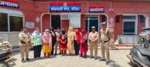 आँपरेशन प्रहार के तहत हरिद्वार पुलिस द्वारा 07 महिलाओ को लिया हिरासत में