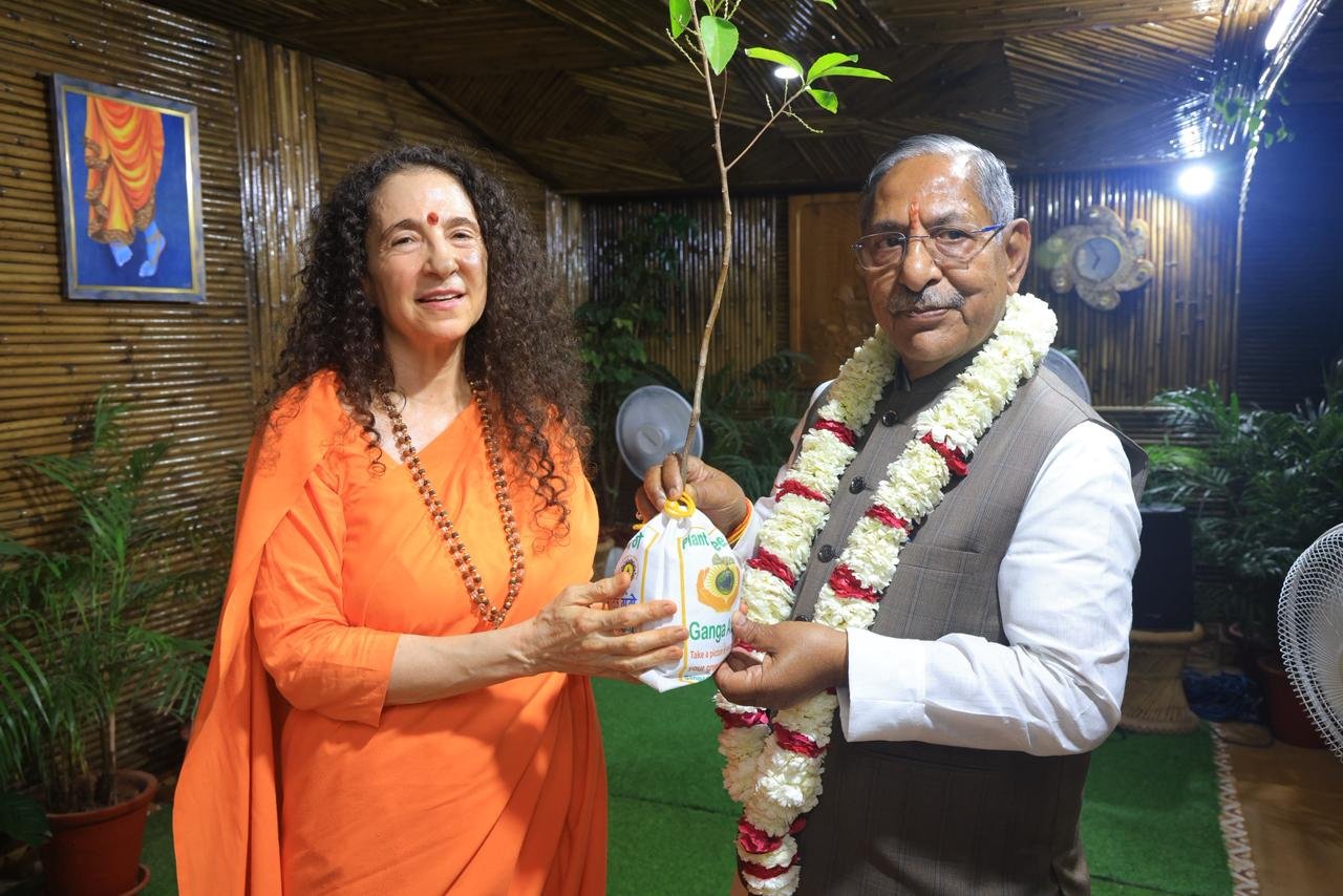 नागालैंड के महामहिम राज्यपाल श्री नंद किशोर यादव जी दर्शनार्थ आये परमार्थ निकेतन