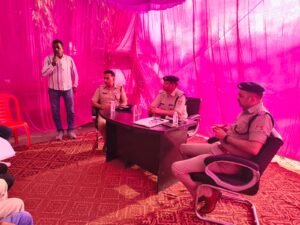 CO ज्वालापुर की अध्यक्षता में कांवड़ मेले के दृष्टिगत गोष्ठी आयोजित