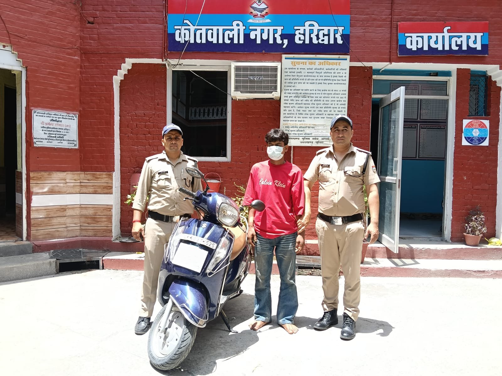 ऑपरेशन प्रहार के अन्तर्गत हरिद्वार पुलिस की कार्रवाई