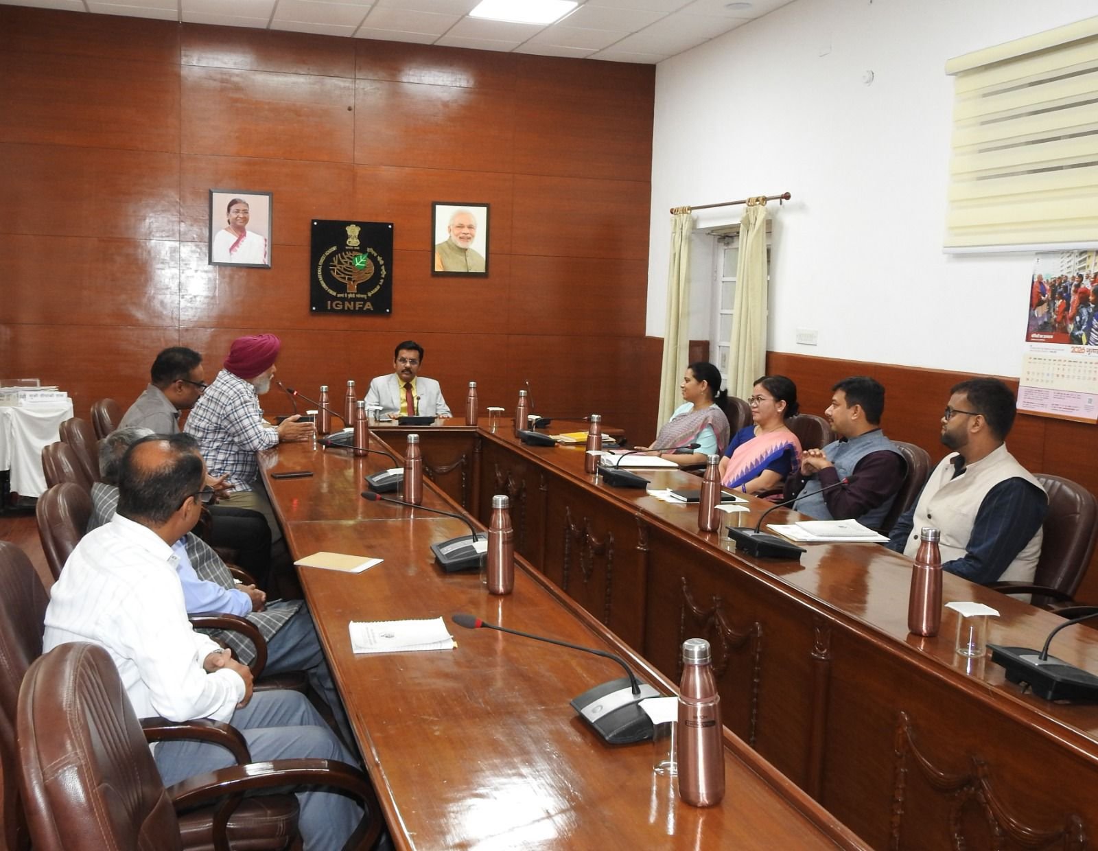 डॉ. राजेन्‍द्र प्रसाद खजूरिया ने इन्दिरा गाँधी राष्ट्रीय वन अकादमी, देहरादून के निदेशक के रूप में कार्यभार सँभाला