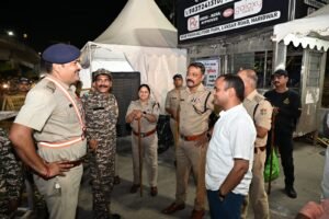 कांवड़ यात्रा अंतिम चरण में, जिलाधिकारी एवं वरिष्ठ पुलिस अधीक्षक ने जीरो ग्राउंड पर पहुंचकर व्यवस्थाओं का लिया जायजा, हाईवे का किया निरीक्षण