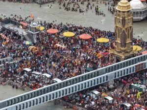 शनिवार को शाम तक 55 लाख 40 हजार शिवभक्त जल लेकर अपने गंतव्य को कर चुके प्रस्थान