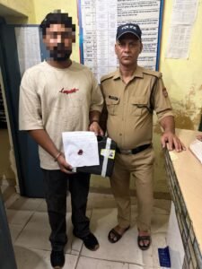 ऑपरेशन प्रहार के तहत हर्ष फायरिंग करने वाला 01 वांछित को पुलिस ने हिरासत में लिया