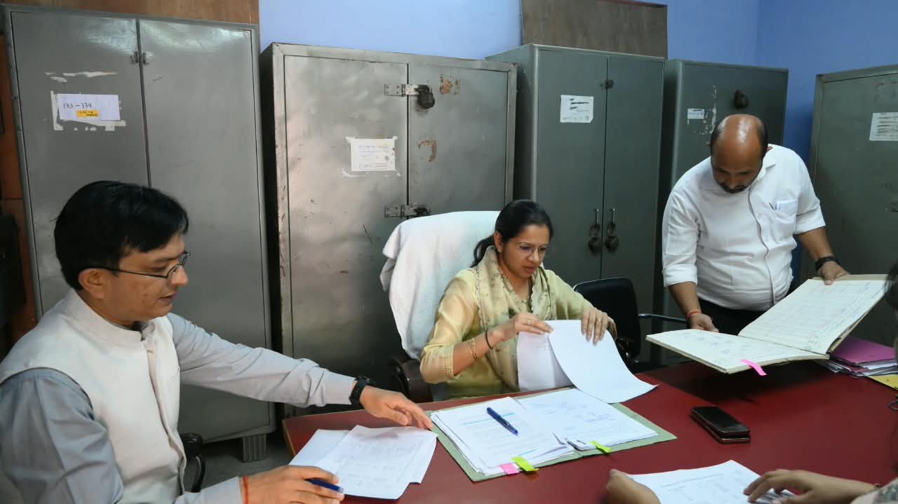 कोषागार नई टिहरी का अर्द्धवार्षिक निरीक्षण संपन्न