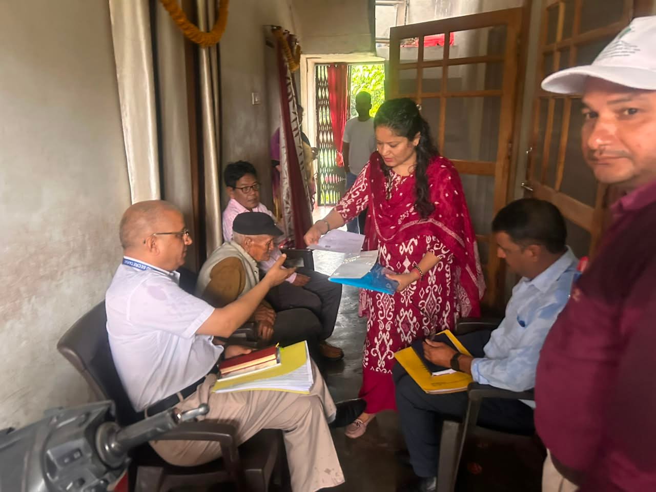 दावे- आपत्तियों की सुपर चैकिंग के अन्तर्गत, हरिद्वार, ऊधमसिंह नगर और नैनीताल में स्थलीय निरीक्षण