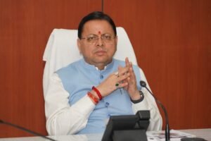 दिल्ली से लौटते ही सीधे राज्य आपातकालीन परिचालन केंद्र पहुंचे सीएम धामी