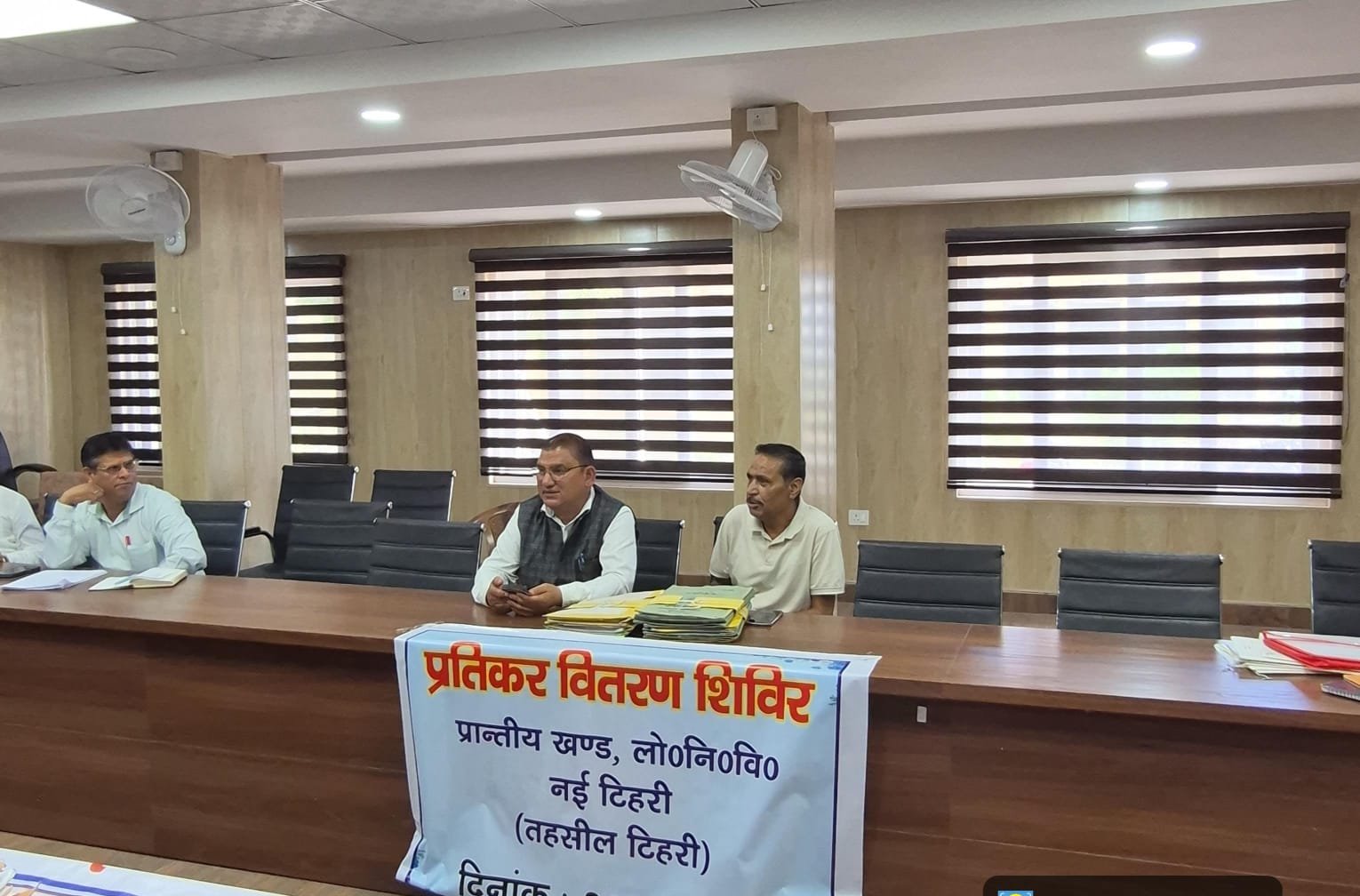 निर्माणाधीन मोटर मार्गों से प्रभावित काश्तकारों के प्रतिकर भुगतान को लेकर जनसुनवाई शिविर आयोजित