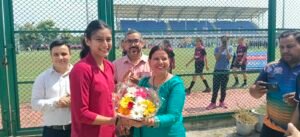 मुख्यमंत्री ट्रॉफी राज्य स्तरीय हॉकी प्रतियोगिता का रोशनाबाद में शुभारंभ