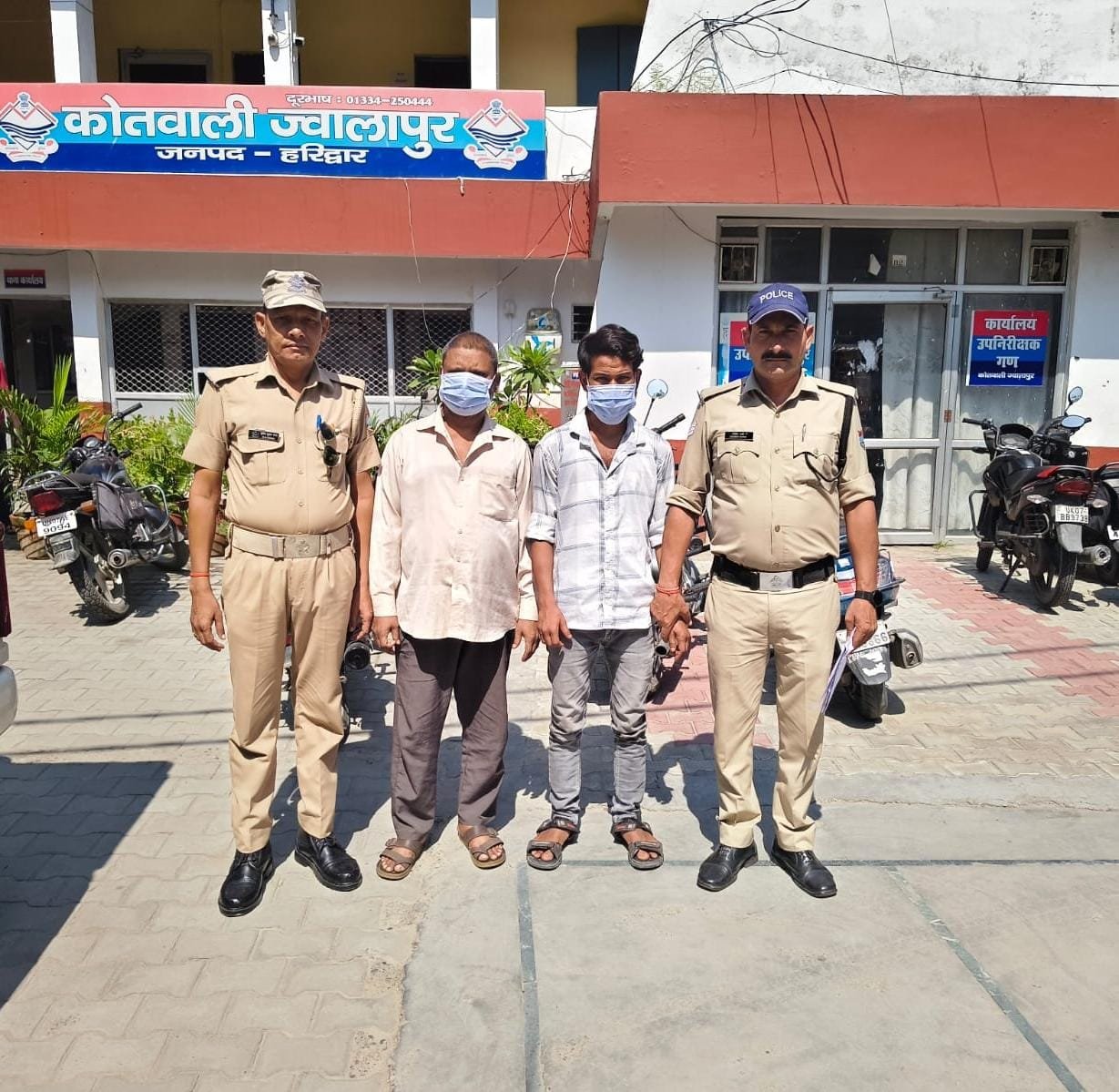 SSP हरिद्वार के आदेशानुसार वारंटीयो के विरुद्ध हरिद्वार पुलिस की कार्रवाई