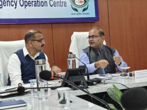 उत्तराखण्ड के आपदा प्रबंधन माॅडल के रूबरू हुए एचपीएसडीएमए के उपाध्यक्ष दीपक राठौर