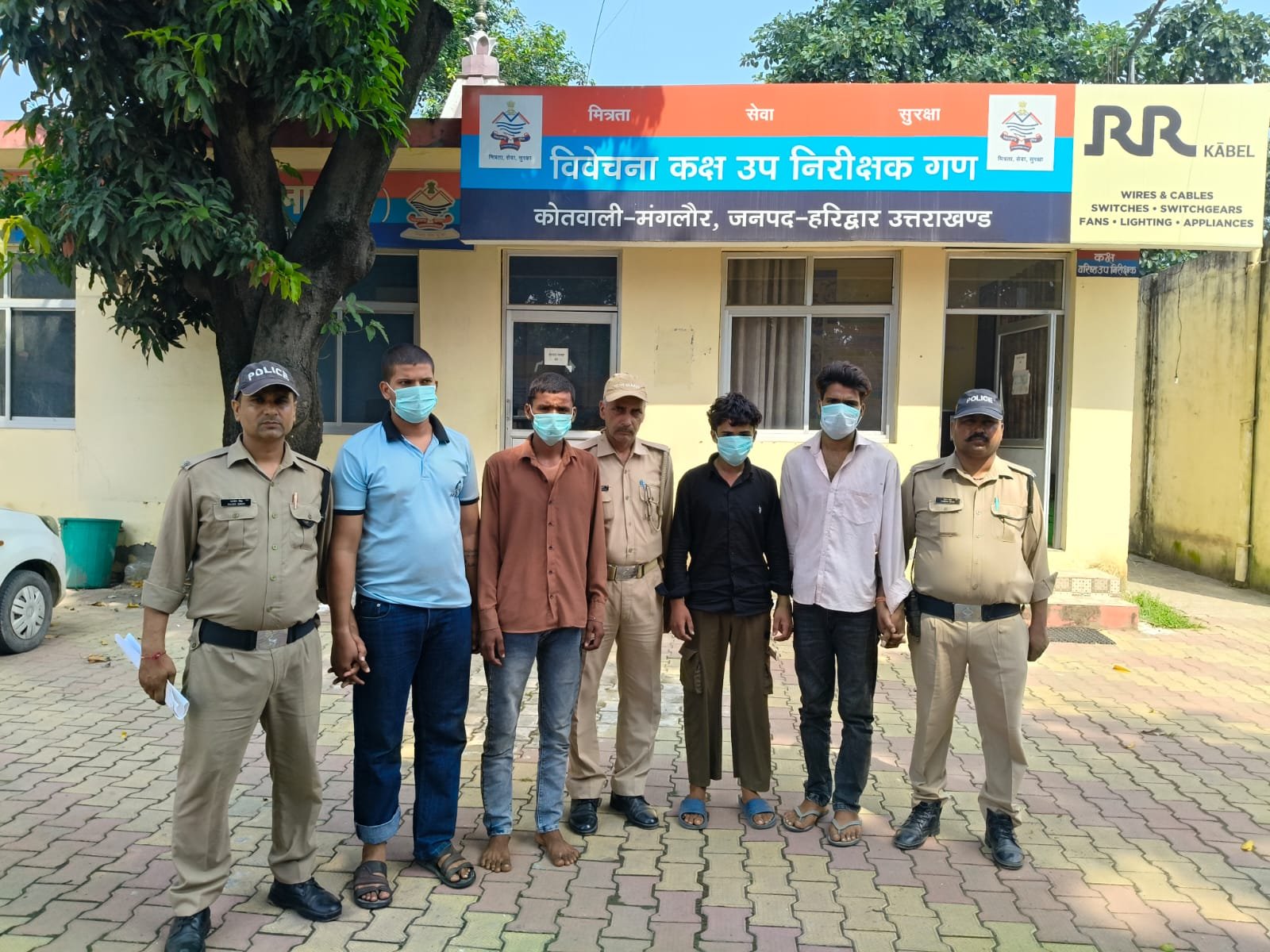 ऑपरेशन प्रहार के अन्तर्गत लगातार हरिद्वार पुलिस की कार्यवाही जारी