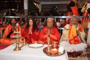 गंगोत्री धाम में दिव्य गंगा आरती