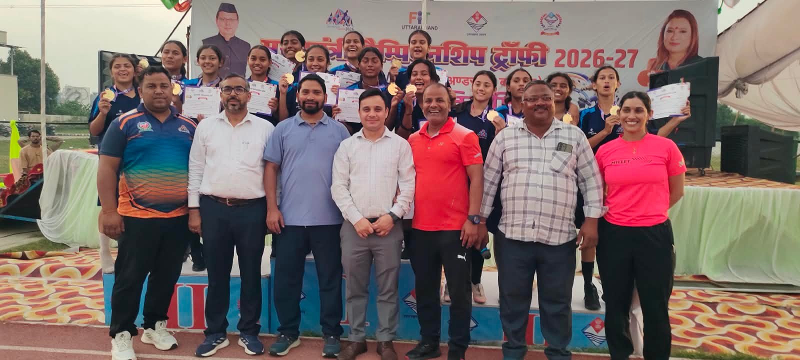 चौथे दिन बालक वर्ग के मुकाबलों में देहरादून, नैनीताल, चमोली, अल्मोड़ा, नैनीताल एवं पौड़ी की टीमों ने दर्ज की जीत