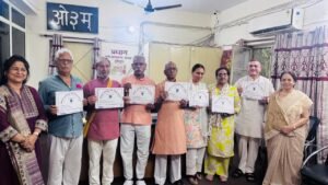 मुस्कान फाउंडेशन ने सात देवतुल्य दानवीरों को सौंपे मरणोपरांत देहदान के आधिकारिक प्रमाण पत्र