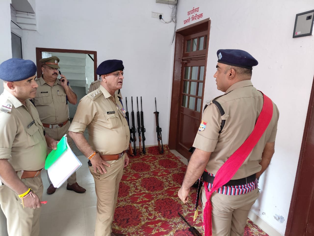 सीओ सिटी ने किया कोतवाली नगर हरिद्वार का अर्द्धवार्षिक निरीक्षण