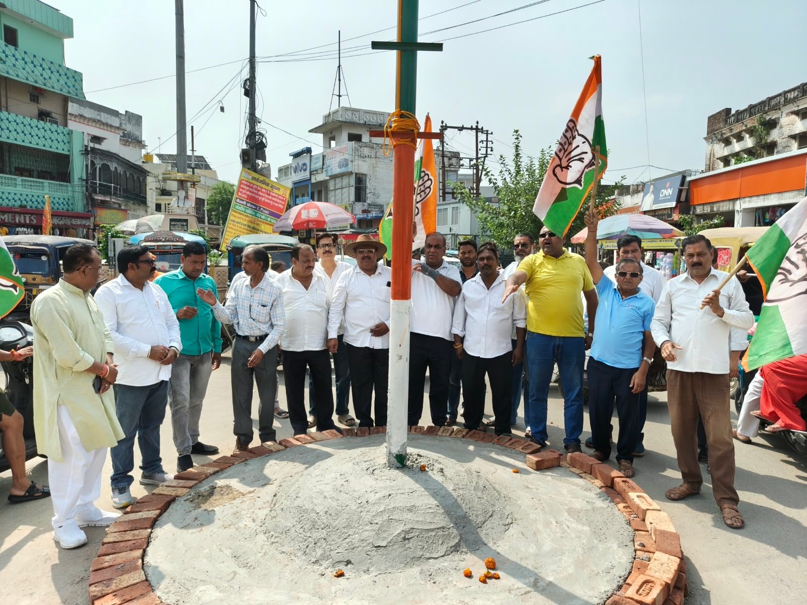 हरिद्वार में  AICC के आह्वान पर काला दिवस